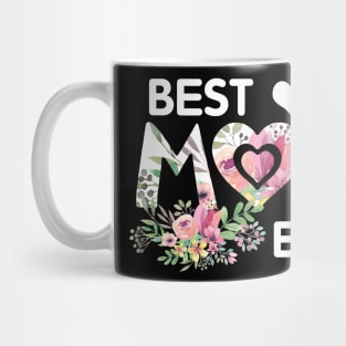 Best Mom Ever Shirt Cute Floral Mothers Day Gift Mug